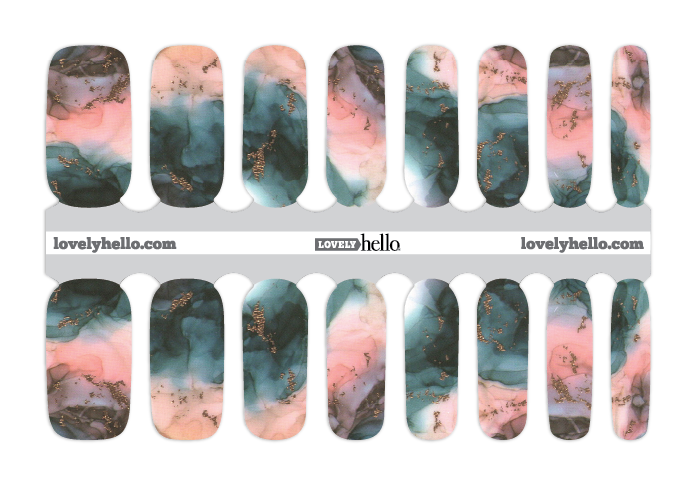 watermelon tourmaline nail wraps watermelon tourmaline nail wraps