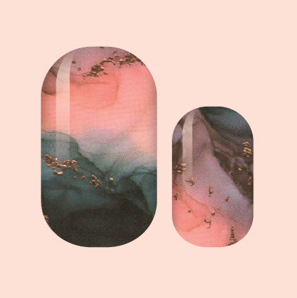 watermelon tourmaline nail wraps watermelon tourmaline nail wraps