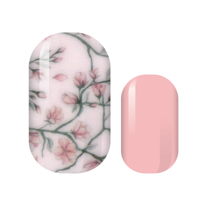 soft cherry blossoms nail wraps soft cherry blossoms nail wraps