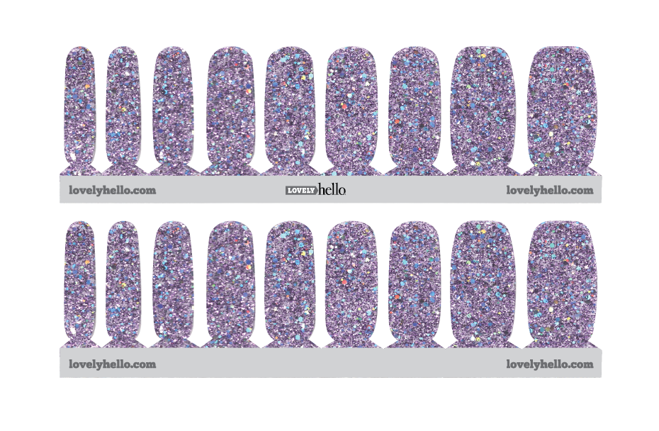 lavender fairy dust nail wraps lavender fairy dust nail wraps