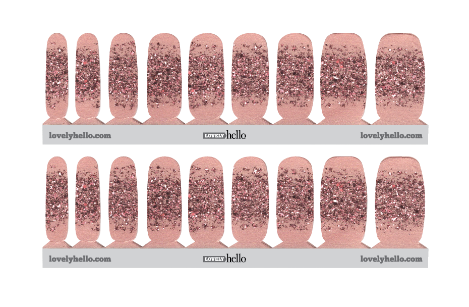 pink and pink glam nail wraps pink and pink glam nail wraps